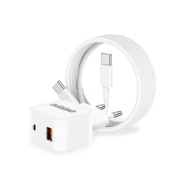 Cable and Wallplug (USB + USB-C) 25W - Evetane