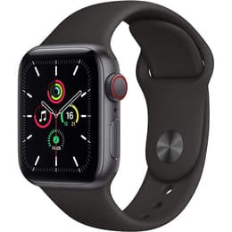Apple Watch (Series SE) 2020 GPS + Cellular 40 - Aluminium Blue - Sport band Black