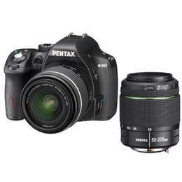 Reflex K-50 - Black + Pentax SMC DA 18-55mm f/3.5-5.6 AL WR + SMC DA 50-200mm f/4-5.6 ED f/3.5-5.6 + f/4-5.6