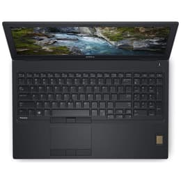 Dell Precision 7530 15-inch (2018) - Core i7 - Gen 8 (H) - 16GB - SSD 256 GB QWERTY - English