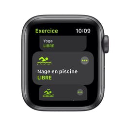 Apple Watch (Series 4) 2018 GPS 40 - Aluminium Black - Black