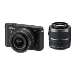 1 J1 - Black + Nikon Nikkor 1 10-30mm f/3.5-5.6 VR + Nikkor 1 30-110mm f/3.8-5.6 VR f/3.5-5.6 + f/3.8-5.6