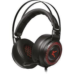 Skillkorp H21 gaming wired Headphones with microphone - Black/Red