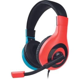Bigben Switch V1 noise-Cancelling gaming wired Headphones with microphone - Red/Blue
