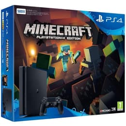 PlayStation 4 Slim 500GB - Black + Minecraft