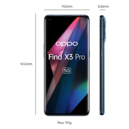 Oppo Find X3 Pro 256GB - Blue - Unlocked