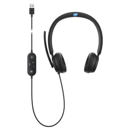Microsoft Modern USB Headset 1989 Headphones with microphone - Black
