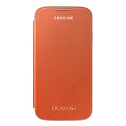 Case Galaxy S4 - Leather - Orange
