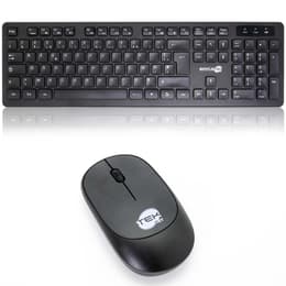 Simpletek Keyboard AZERTY French Wireless MK03B