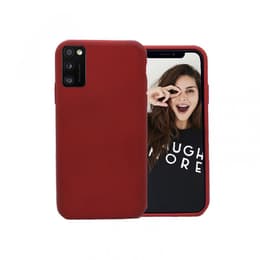 Case Galaxy A02S - Natural material - Red