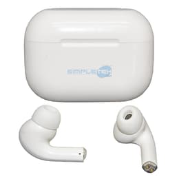 Simpletek Wireless Earbuds T28 noise-Cancelling gaming wireless Headphones with microphone - White