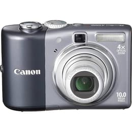 Compact - Canon PowerShot A1000IS Black/Grey + Lens Canon Zoom Lens 4x 35-140mm f/2.7-5.6