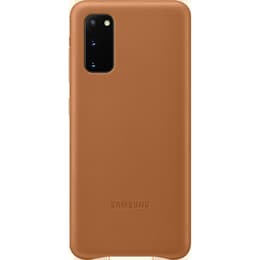 Case Galaxy S20 - Leather - Brown