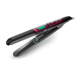 Braun Satin Hair 7 - Black/Red Hair straightener