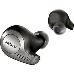 Jabra Elite Active 65T Earbud Noise-Cancelling Bluetooth Earphones - Silver/Black