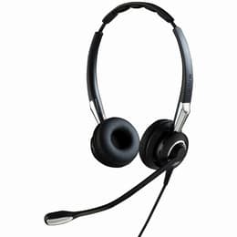 Jabra BIZ 2400 II Duo QD noise-Cancelling wired Headphones with microphone - Black