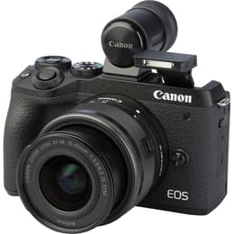 Reflex - Canon EOS M6 Mark II Black + Lens Canon EF-M 15-45mm f/3.5-6.3 IS STM