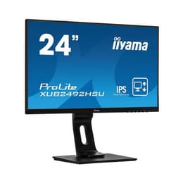 24-inch Iiyama ProLite XUB2492HSU 1920 x 1080 LED Monitor Black