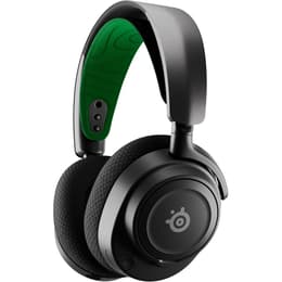 Steelseries Arctis 7X noise-Cancelling gaming wireless Headphones with microphone - Black/Green