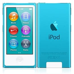 iPod Nano 7 MP3 & MP4 player 16GB- Blue
