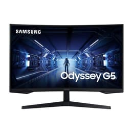 27-inch Samsung Odyssey G5 C27G55TQWR 2560 x 1440 LCD Monitor Black