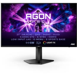 27-inch Aoc AG276QZD 2560 x 1440 OLED Monitor Black