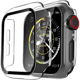 Case Apple Watch Series 5 - 44 mm - Plastic - Transparent