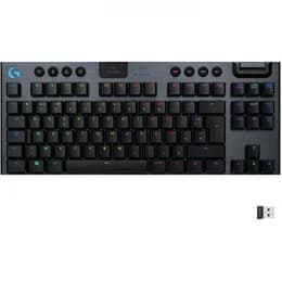 Logitech G Keyboard AZERTY French Wireless Backlit Keyboard G915 TKL LIGHTSPEED