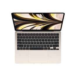MacBook Air 13-inch (2022) - Apple M2 8-core and 8-core GPU - 8GB RAM - SSD 256GB - Standard display - QWERTY - Swedish