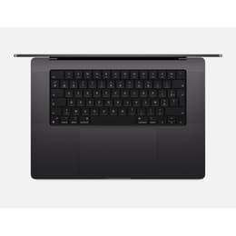 MacBook Pro 16-inch (2024) - Apple M4 Max 16-core and 40-core GPU - 64GB RAM - SSD 2000GB - Standard display - AZERTY - French