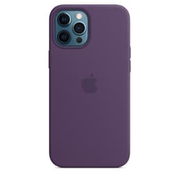 Apple Silicone case iPhone 12 Pro Max - Magsafe - Silicone Purple