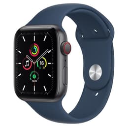Apple Watch (Series SE) 2020 GPS + Cellular 44 - Aluminium Space Gray - Sport band Blue