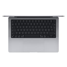 MacBook Pro 14-inch (2021) - Apple M1 Pro 8-core and 14-core GPU - 16GB RAM - SSD 512GB - Standard display - QWERTY - Portuguese