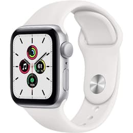 Apple Watch (Series SE) 2020 GPS 44 - Aluminium Silver - Sport band White