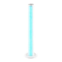 Auna Light Up Tower Bluetooth Speakers - White