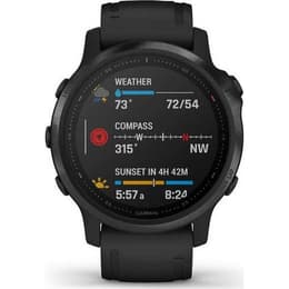 Smart Watch Garmin HR GPS Fenix 6S Pro - Black