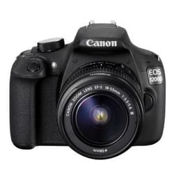 Reflex EOS 1200D - Black + Canon EF-S 18-55mm F/3.5-5.6 III + EF 75-300mm F/4-5.6 III f/3.5-5.6+f/4-5.6