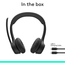 Logitech Zone 300 noise-Cancelling gaming wireless Headphones with microphone - Black