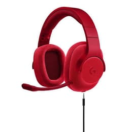 Logitech G433 noise-Cancelling gaming wireless Headphones with microphone - Red