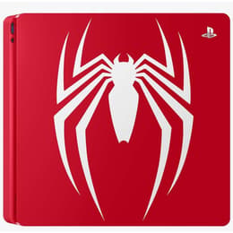 PlayStation 4 Slim 1000GB - Red - Limited edition Marvel’s Spider-Man + Marvel’s Spider-Man