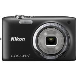 Compact Coolpix S2700 - Black + Nikon Nikkor Wide Optical Zoom 26-156 mm f/3.5-6.5 f/3.5-6.5
