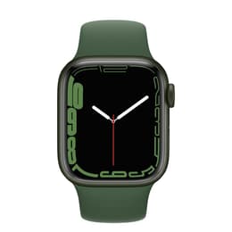Apple Watch Series 7 (2021) GPS + Cellular 45 mm - Aluminium Green - Sport band Green