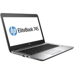 HP EliteBook 745 G4 14-inch PRO A10-8730B - SSD 128 GB - 8GB QWERTY - English
