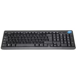 Simpletek Keyboard QWERTY Russian Wireless Mouse + Keyboard with Stickers 1000 DPI 2.4G Nano reciever