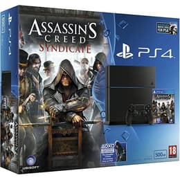 PlayStation 4 Slim 500GB - Black + Assassins Creed Syndicate