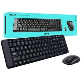 Logitech Keyboard QWERTY Spanish Wireless MK220