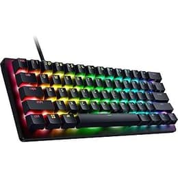 Keyboard AZERTY French Backlit Keyboard RAZER HUNTSMAN PRO MINI