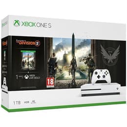 Xbox One S 1000GB - White - Limited edition Tom Clancy`s The Division 2 + Tom Clancy`s The Division 2