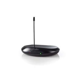 Nedis HPRF200BK noise-Cancelling wired + wireless Headphones with microphone - Black