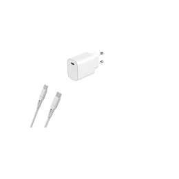 Cable and Wallplug (USB-C + USB-C) 20W - WTK